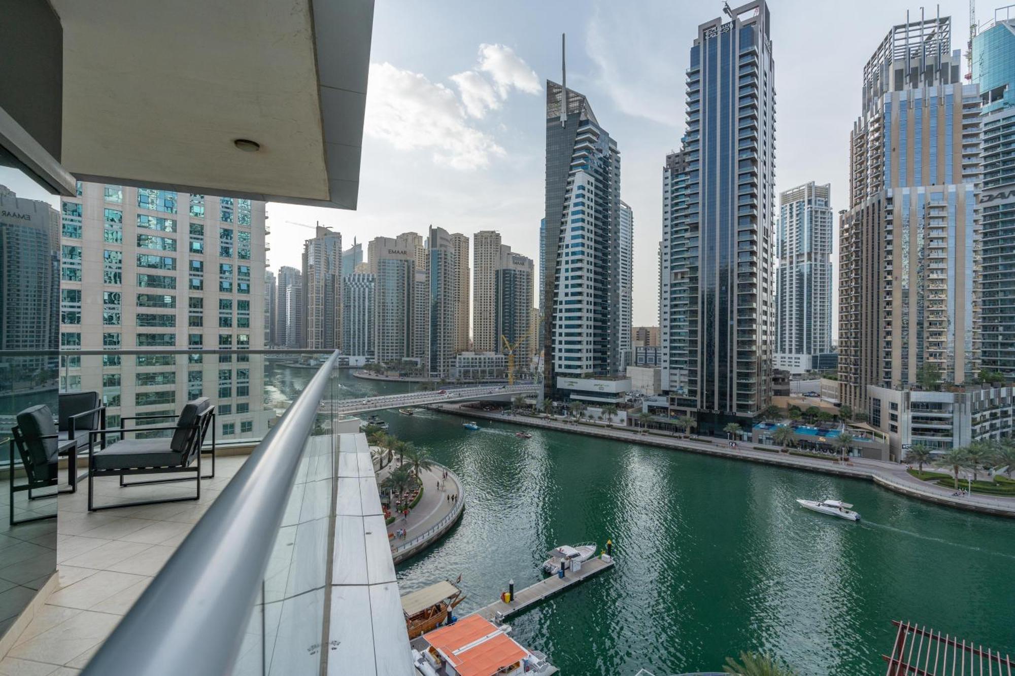 Vacay Lettings - Full Marina View 3 Bedroom Plus Maid Room Dubai Exterior foto