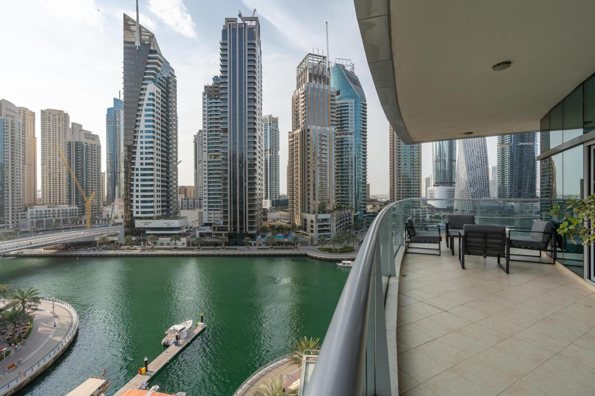 Vacay Lettings - Full Marina View 3 Bedroom Plus Maid Room Dubai Exterior foto